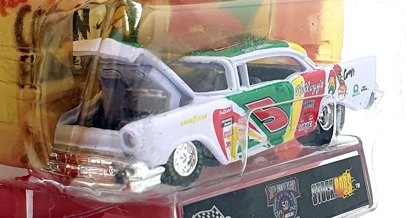 Racing Champions Stock Rods 3.25" 6700 #95 Chevrolet Bel Air Nascar #5 Kelloggs