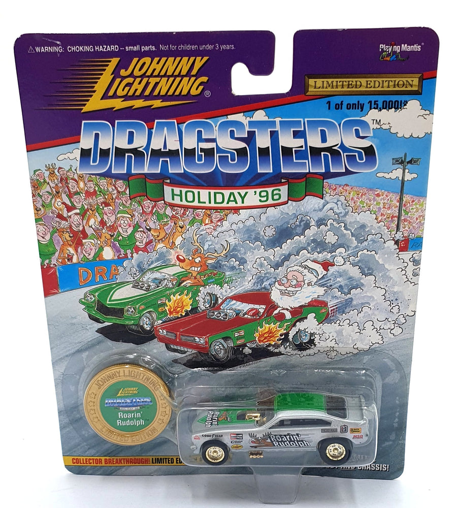 Johnny Lightning 1/64 Scale 323-09 - Limited Edition Roarin' Rudolph - Silver
