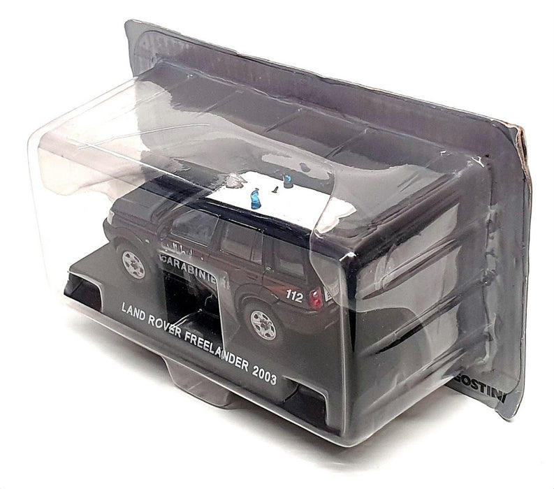 DeAgostini 1/43 Scale 5125CMC080 Land Rover Freelander Police 2003 (Carabinieri)