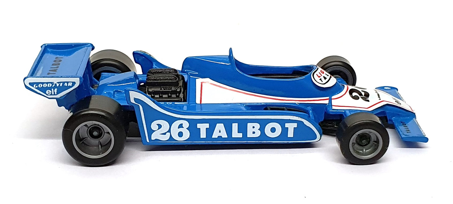 Polistil 1/41 Scale Diecast E118 - Ligier JS11 Race Car #26 - Blue