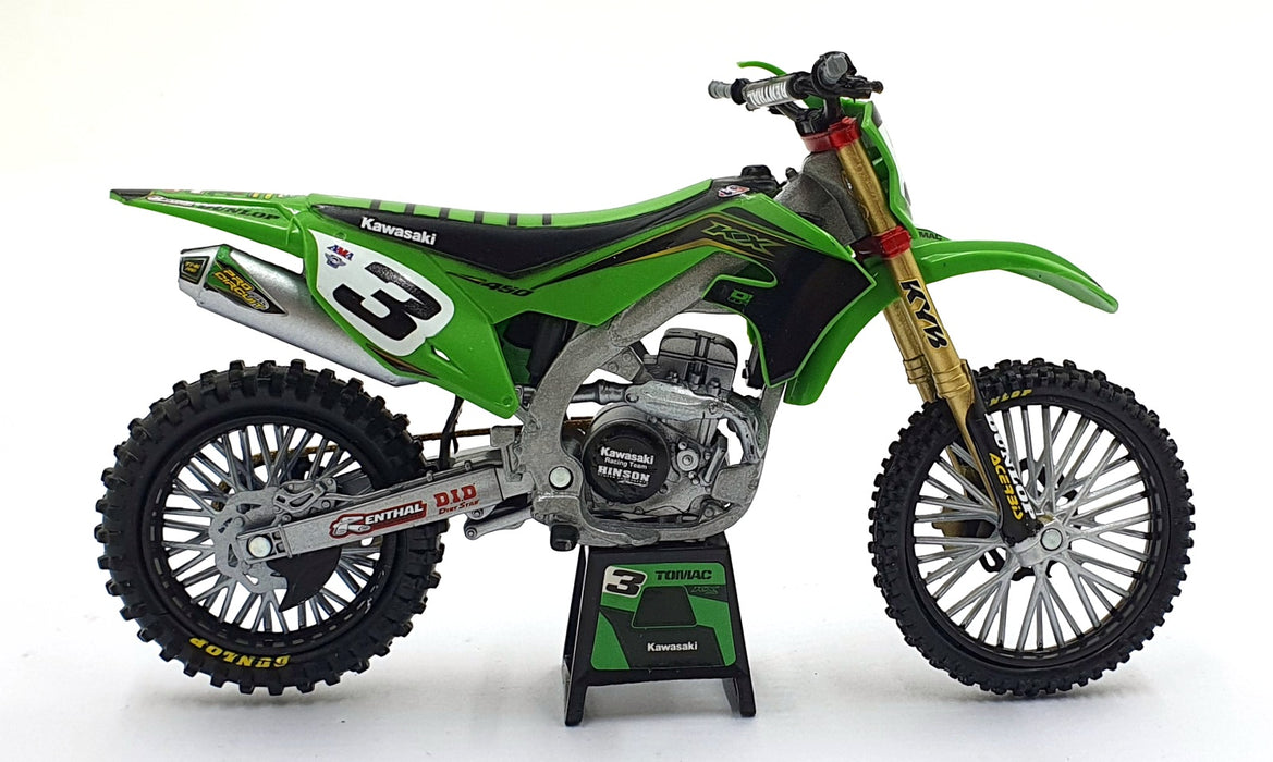 New Ray 1/12 Scale Diecast 58113 - Kawasaki KX 450 #3 - Eli Tomac