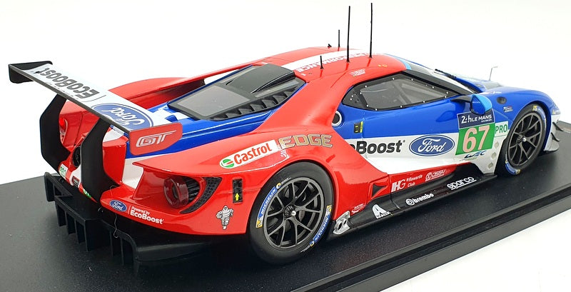 IXO Models 1/18 Scale Diecast FGT18109 - Ford GT #67 24H Le Mans 2017 Tincknell