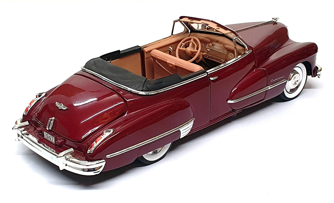 Anson 1/18 Scale Diecast 26725K - 1947 Cadillac Series 62 - Maroon