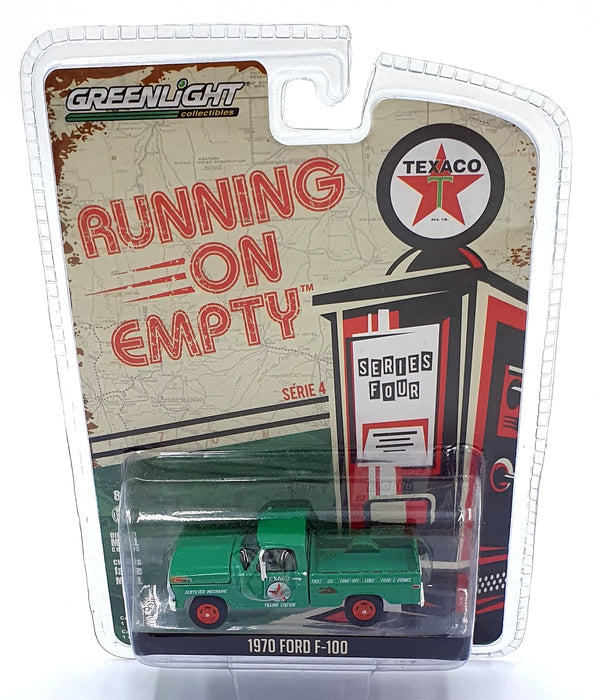 Greenlight 1/64 Scale 41040-D - 1970 Ford F-100 Truck - Green