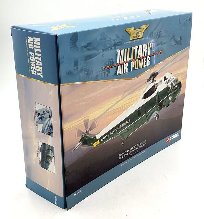 Corgi 1/72 Scale Diecast AA33403 - Sikorsky VH-3D Sea King US Presidential