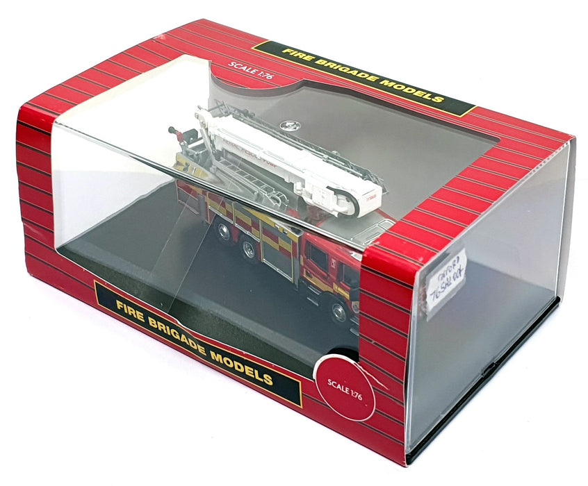 Oxford Diecast 1/43 Scale 76SAL004 - Scania Aerial Rescue Pump Wales Fire Engine