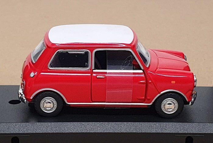 Cararama 1/43 Scale Diecast CARA13 - Mini Cooper - Red/White
