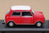 Cararama 1/43 Scale Diecast CARA13 - Mini Cooper - Red/White