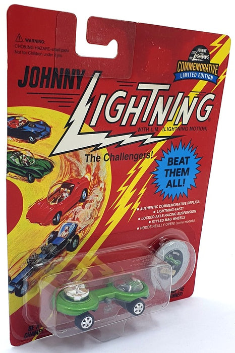 Johnny Lightning 1/64 Scale 100-162 - The Challengers Nucleon - Bright Green