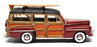Signature Series 1/18 Scale Diecast 2625U - 1948 Ford Woody - Maroon