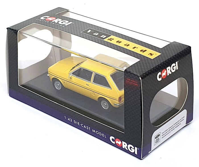 Vanguards 1/43 Scale VA12513 - Ford Fiesta MKI 1.1 Ghia - Signal Yellow