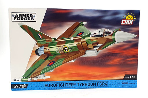 Cobi Bricks 1/48 Scale 5843 - Eurofighter Typhoon FGR4 - Armed Forces
