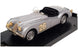 Brumm 1/43 Scale R101 - Jaguar XK120 Silverstone 1951 #26 Moss - Silver