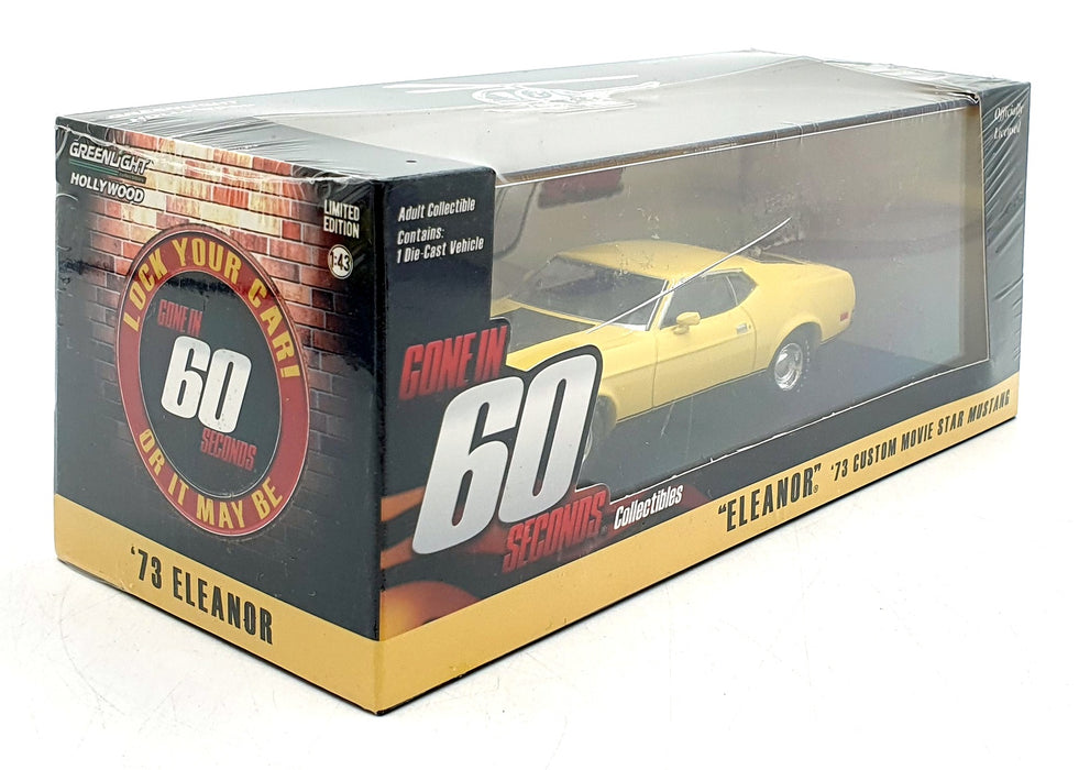 Greenlight 1/43 Scale 86412 - 1973 Ford Mustang Eleanor - Gone In 60 Secs