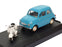 Vitesse 1/43 Scale Diecast 031 - 1960 Steyr Puch 650T & Vespa - Blue