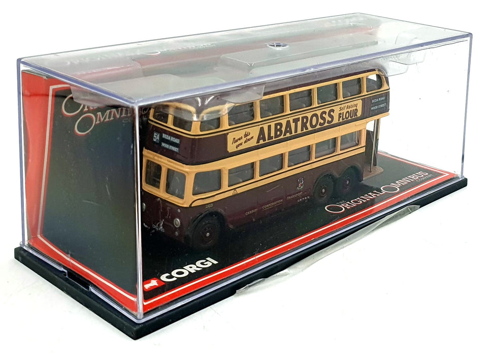 Corgi 1/76 Scale 43704 - AEC 6641T Trolleybus Cardiff R5A