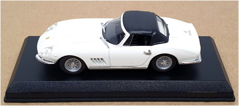 Best Model 1/43 Scale 9004 - Ferrari 275 GTB Spyder - White/Black Roof