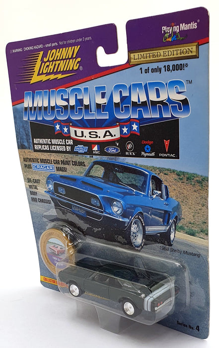 Johnny Lightning 1/64 Scale 202-04 Muscle Cars USA 1968 Dodge Charger D. Green