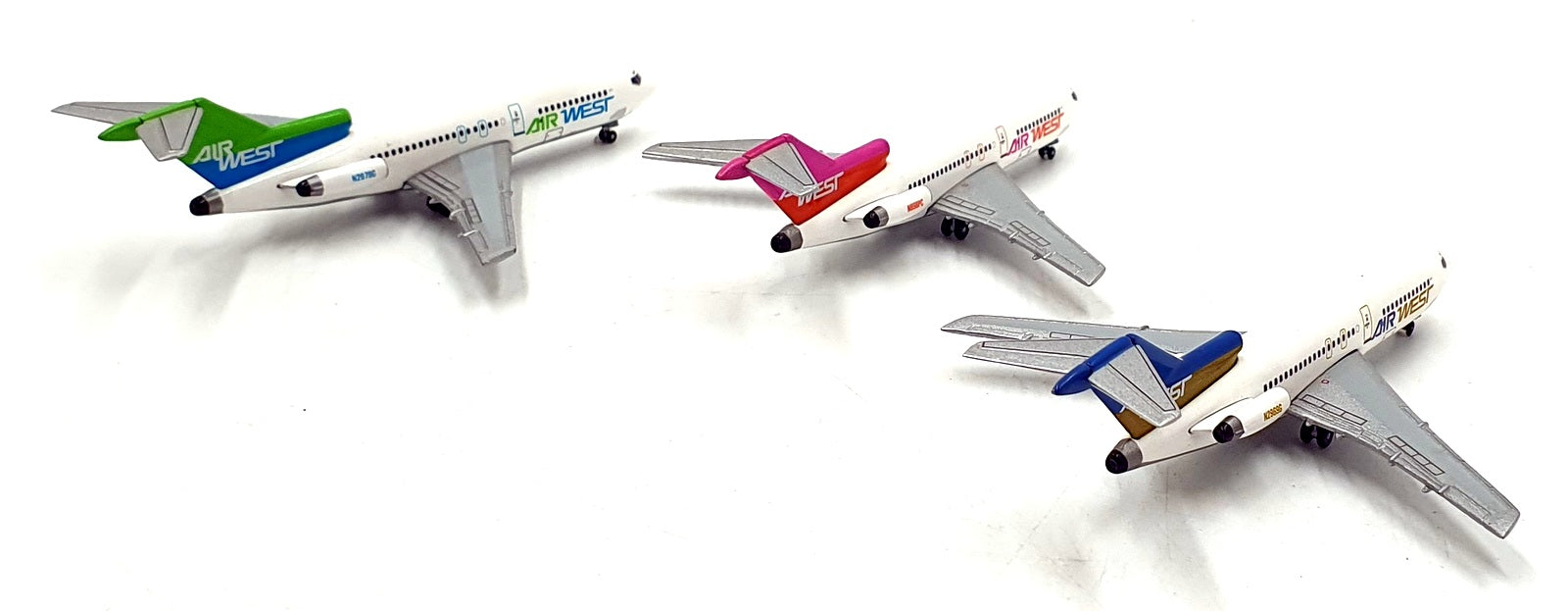 SMA 1/400 Scale Diecast 030601 - Air West 727-193 Aircraft Set
