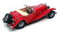 Franklin Mint 1/24 Scale 31724 - 1935 Mercedes Benz 500k Special Roadster - Red