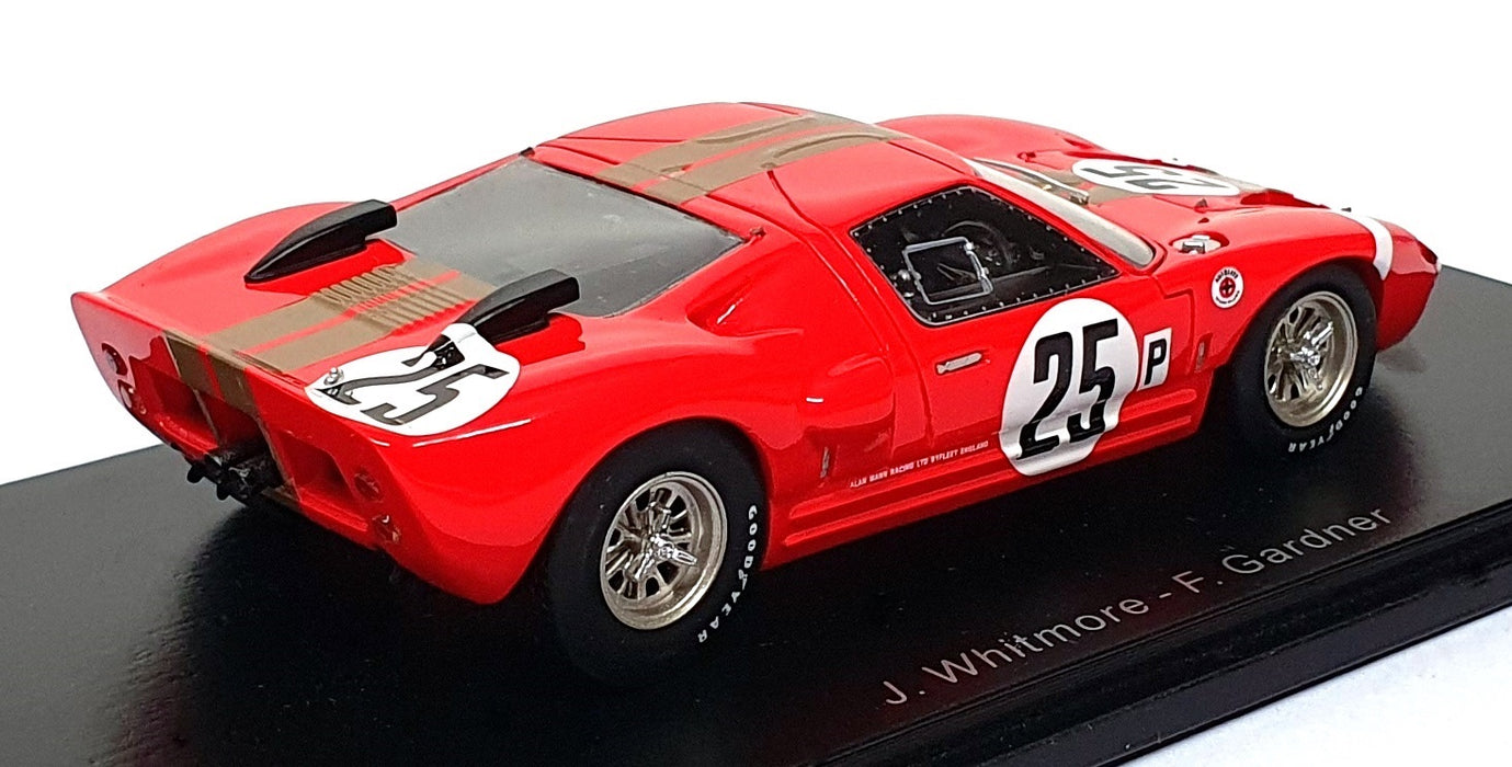 Spark 1/43 Scale S2773 - Ford AMR2 #25 12H Sebring 1966 Whitmore/Gardner