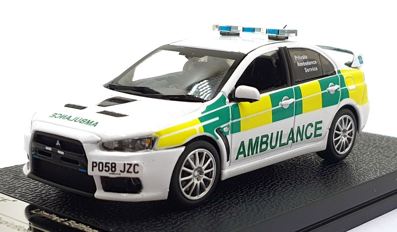 Vitesse 1/43 Scale 29353 - Mitsubishi Lancer Evolution X - UK Private Ambulance