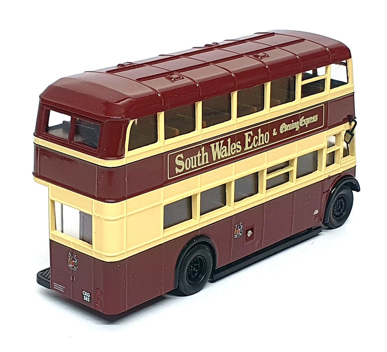 Corgi 1/50 Scale 97875 - Bristol K Utility Bus Cardiff Corp. Rt. 26 - Maroon