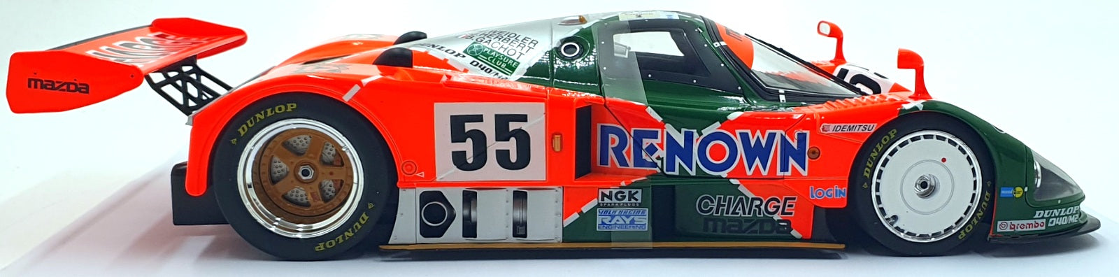 Werk83 1/12 Scale W1201201 - Mazda 787B 1st 24h LM 1991 - Weidler/Herbert/Gachot