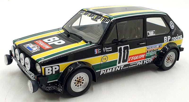 Otto 1/18 OT353  Rally Set - VW Golf MK 1 + VW LT35 And Trailer France 1981