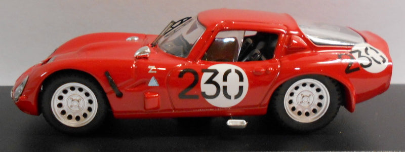 Best 1/43 Scale Diecast 9089 - Alfa Romeo TZ2 Bolzano 66 Sangri-La - Red