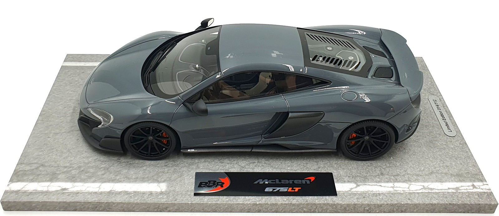 BBR 1/18 Scale Resin BBRC1814A - McLaren 675LT Chicane - Grey