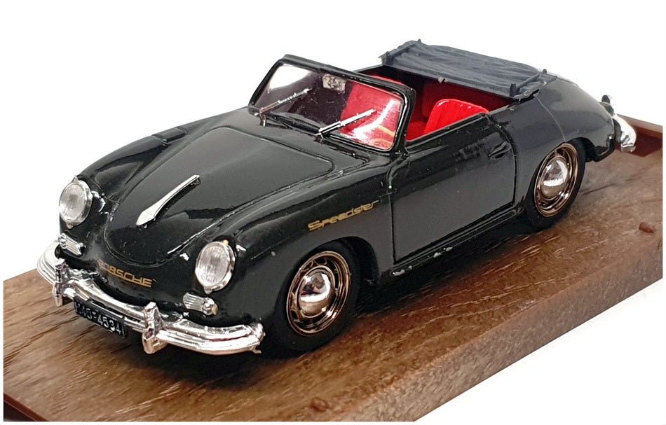 Brumm 1/43 Scale Diecast R117 - 1950 Porsche 356 Roadster - Dk Grey