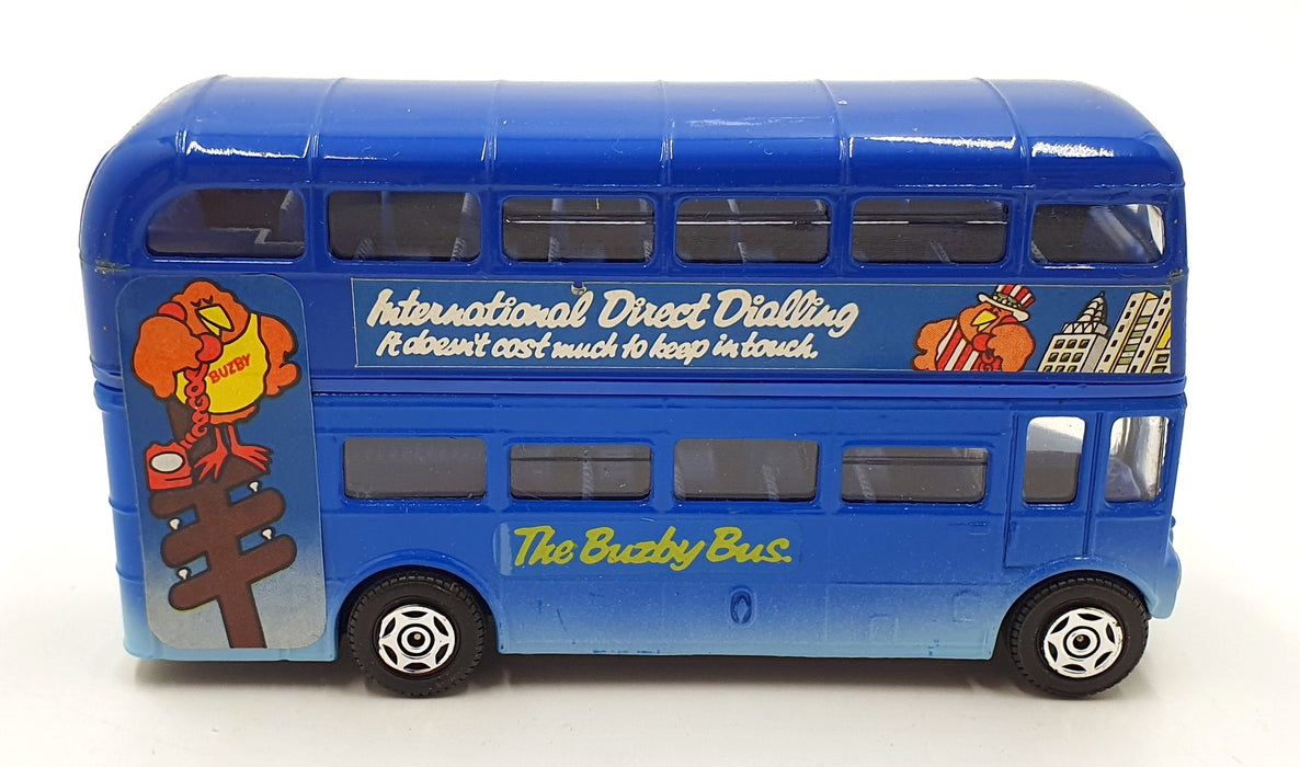 Corgi Appx 12cm Long Diecast 477 - AEC Routemaster "The Buzby Bus" - Blue