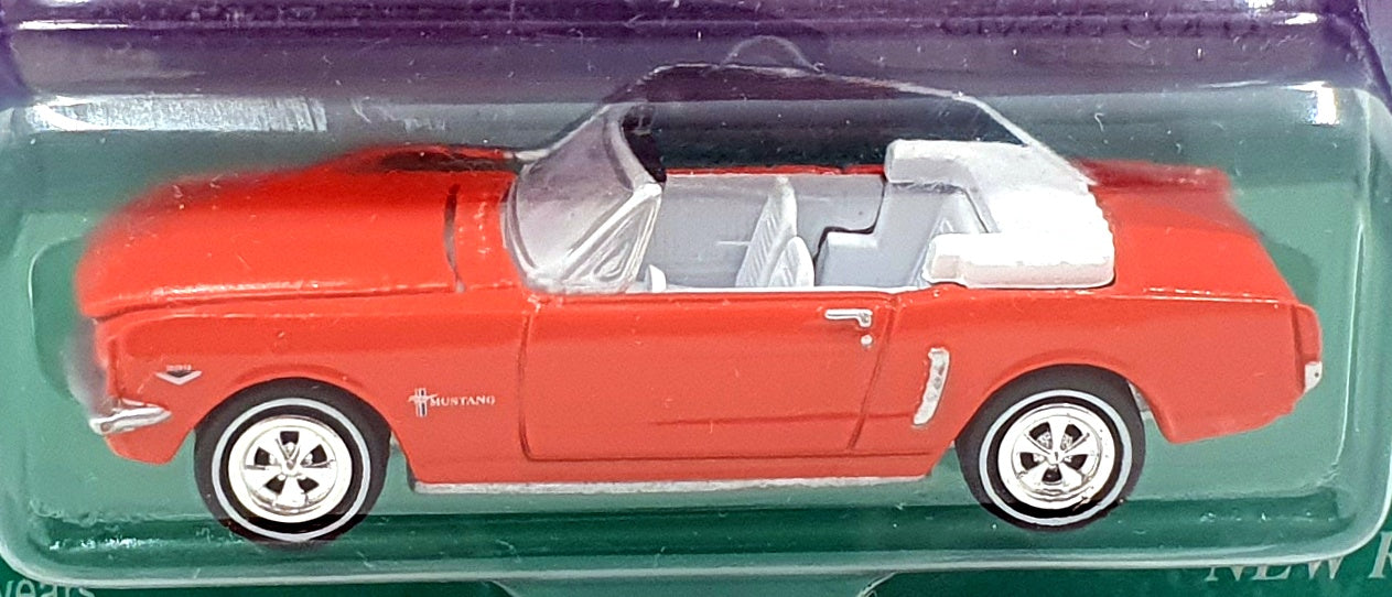 Johnny Lightning 1/64 Scale 404-05 Classic Gold 1965 Ford Mustang - Red