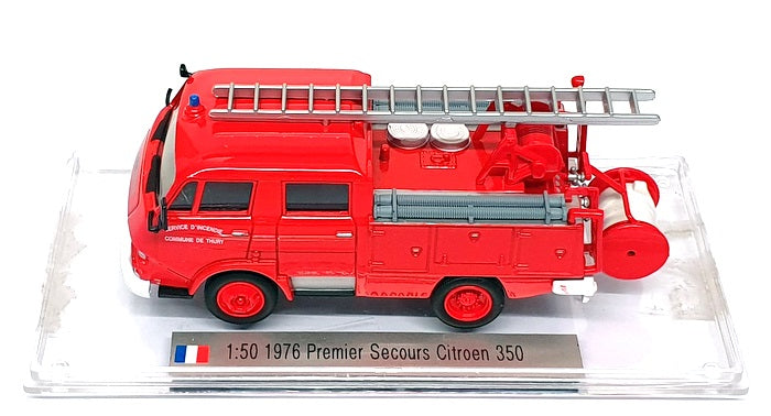 Del Prado 1/50 Scale DP17625 - 1976 Citroen Premier Secours Fire Engine - Red