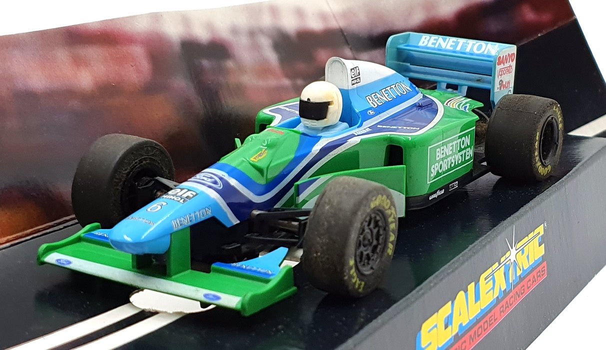Scalextric 1/32 Scale Slotcar C237 - Ford Benetton B193 #6 1994 - White Helmet