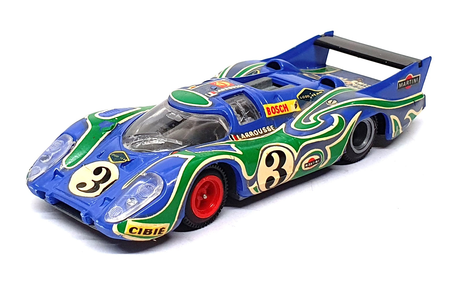 Super Champion 1/43 Scale 9173B - Porsche 917 Race Car #3 Larrousse/Kauhsen