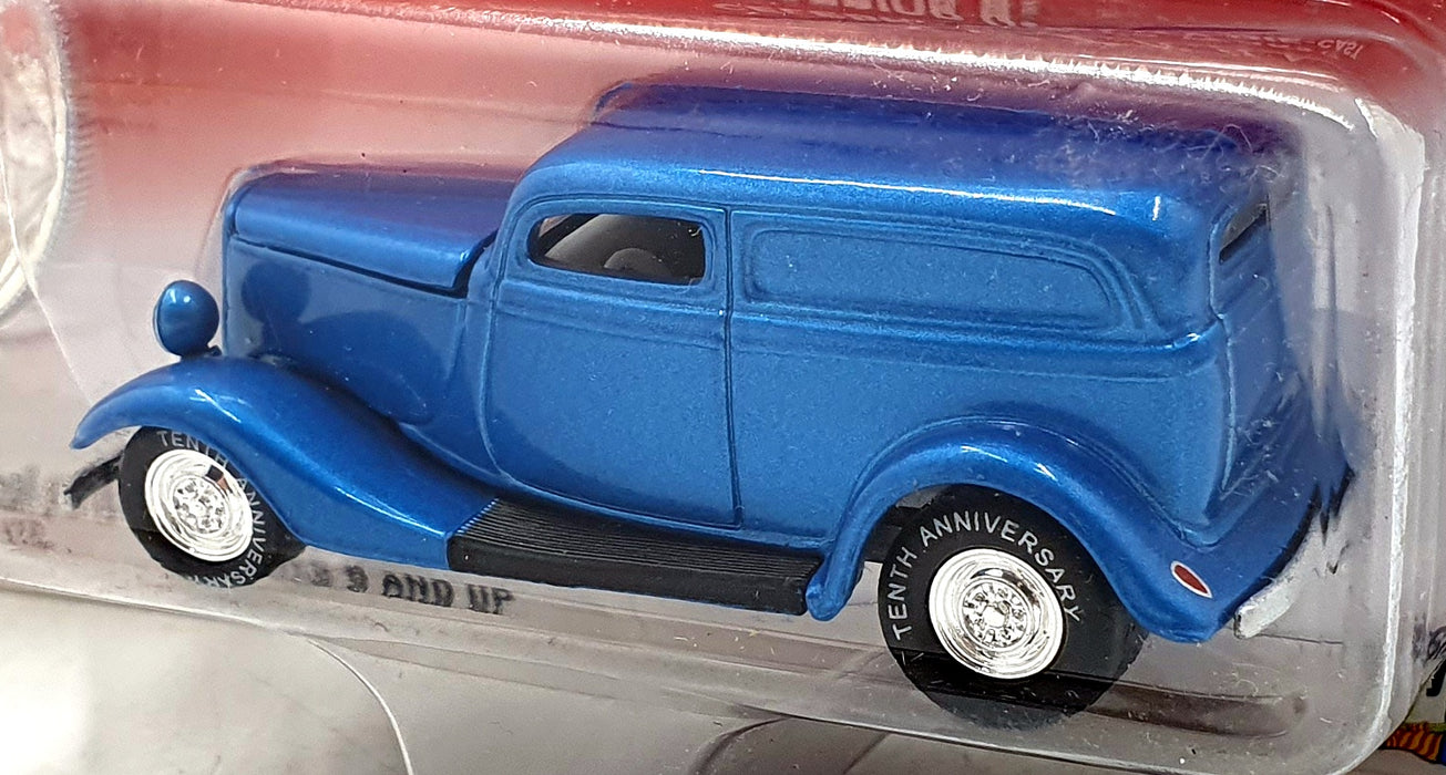 Johnny Lightning 1/64 Scale 992-01 - 1933 Ford Delivery Van - Met. Blue