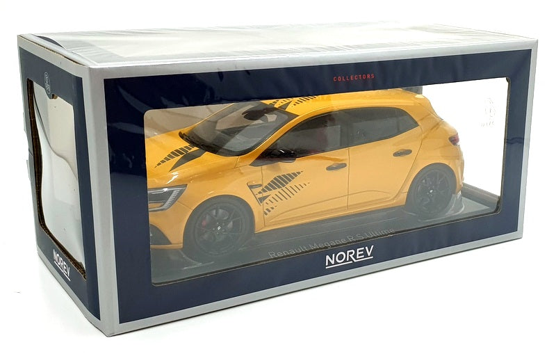Norev 1/18 Scale Diecast 185395 - 2023 Renault Megane R.S Ultime - Sirius Yellow