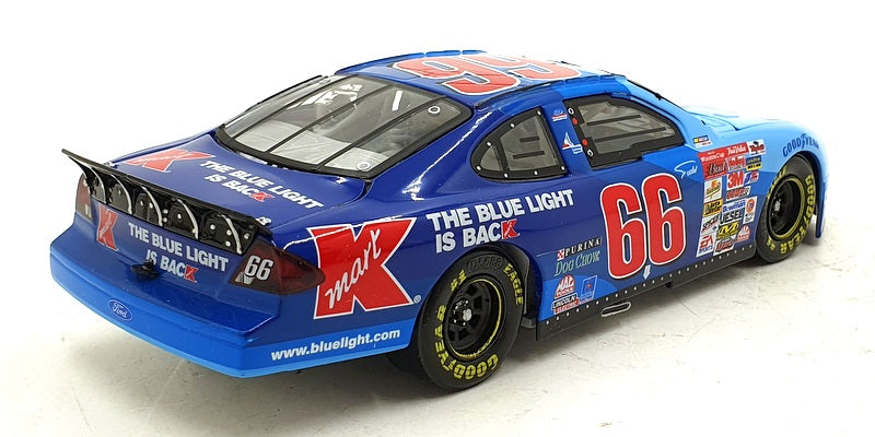 Action 1/24 Scale 101552 - Ford Taurus 2001 NASCAR #66 Blue Light - Bodine