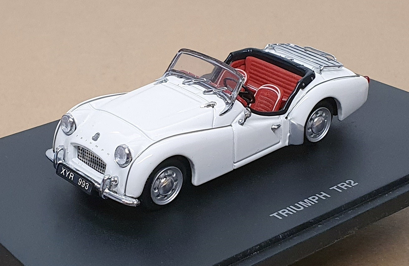 Eagle's Race 1/43 Scale 1086 - Triumph TR2 Convertible - White