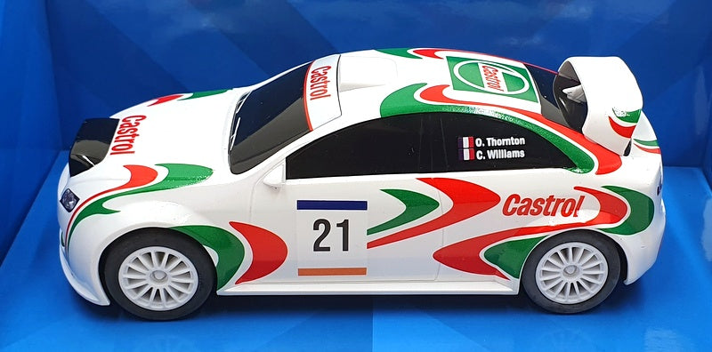 Scalextric 1/32 Scale Slot Car C4302 - Castrol Rally Car #21 - White