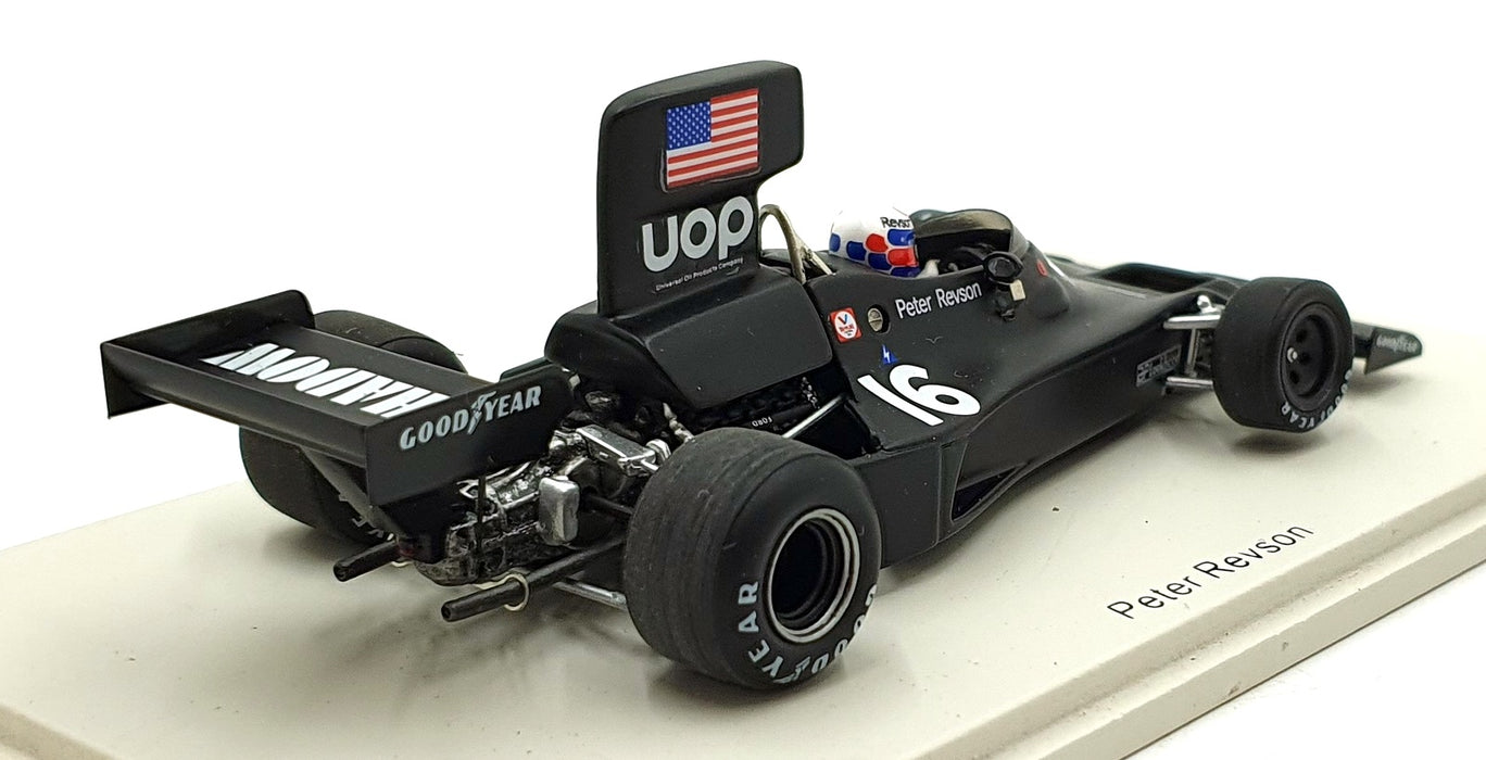 Spark 1/43 Scale S1686 - F1 Shadow DN3 #16 Brazil GP 1974