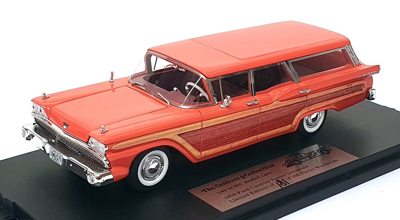 Goldvarg 1/43 Scale Resin GC-091B - 1959 Ford Country Squire - Rose