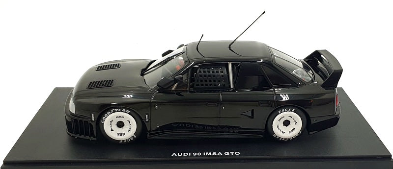 Werk83 1/18 Scale Diecast W1806008 - Audi 90 IMSA GTO Test Car - Black