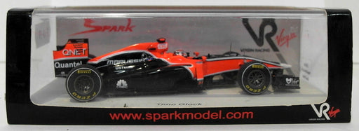 Spark Models 1/43 Scale S3014 - Virgin MVR-02 F1 China GP 2011 - #24 T.Glock