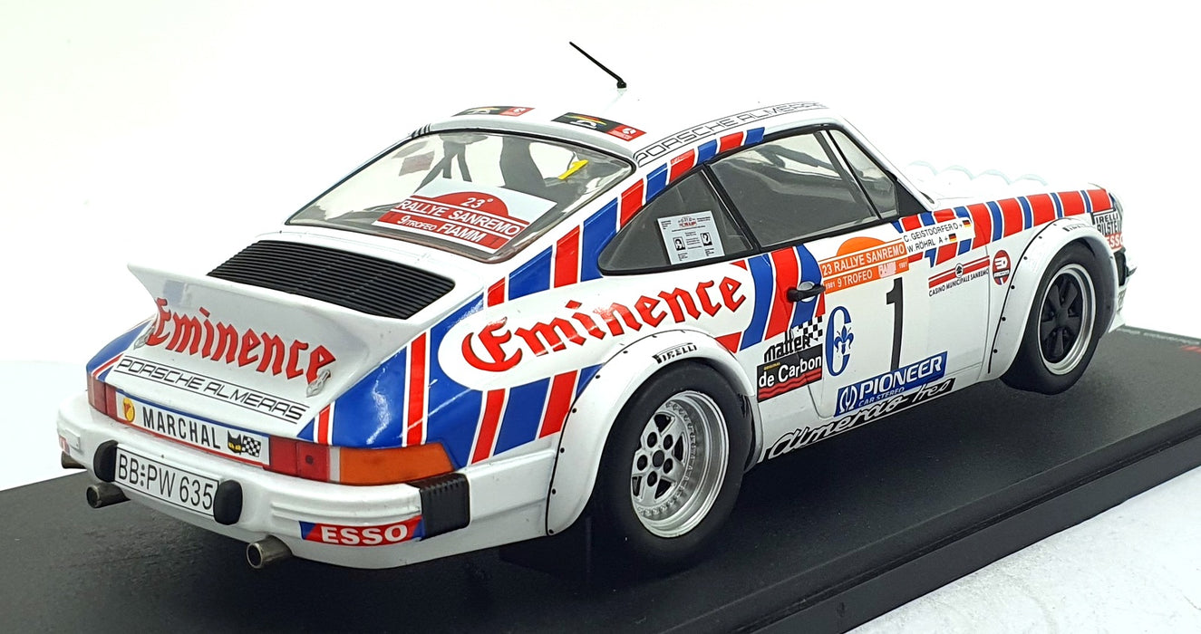 Werk83 1/18 Scale Diecast W1805801 - Porsche 911 SC GR. 4 #1 San Remo 1981