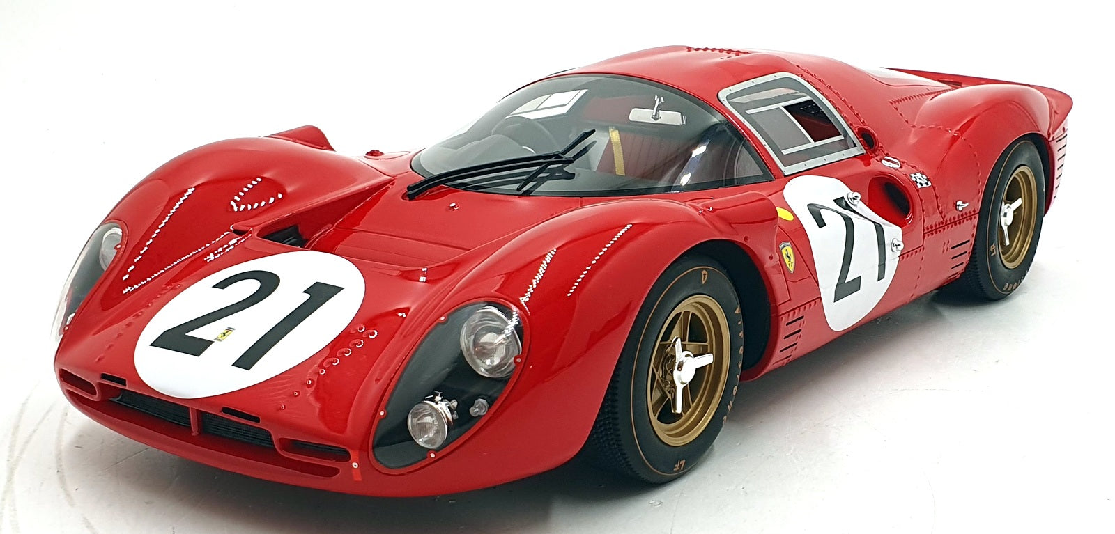 Werk83 1/12 Scale W1201401 - Ferrari 330 P4 2nd 24hr LM 1967 - Scarfiotti/Parkes