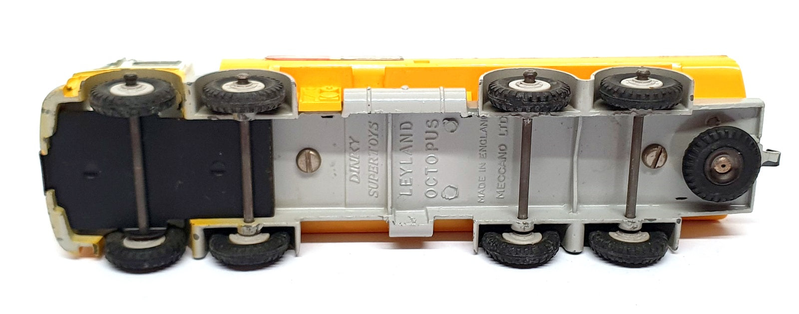 Dinky Supertoys Original Model - 944 Leyland Shell BP Fuel Tanker - White/Yellow