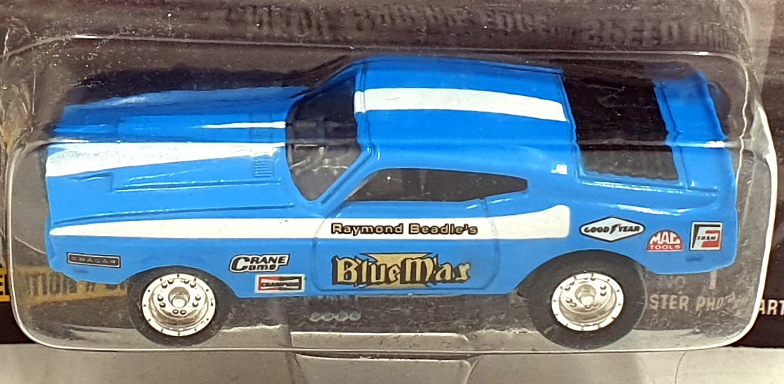 Johnny Lightning 1/64 Scale 320-100 Dragsters USA 1971 Ford Blue Max - Beadle